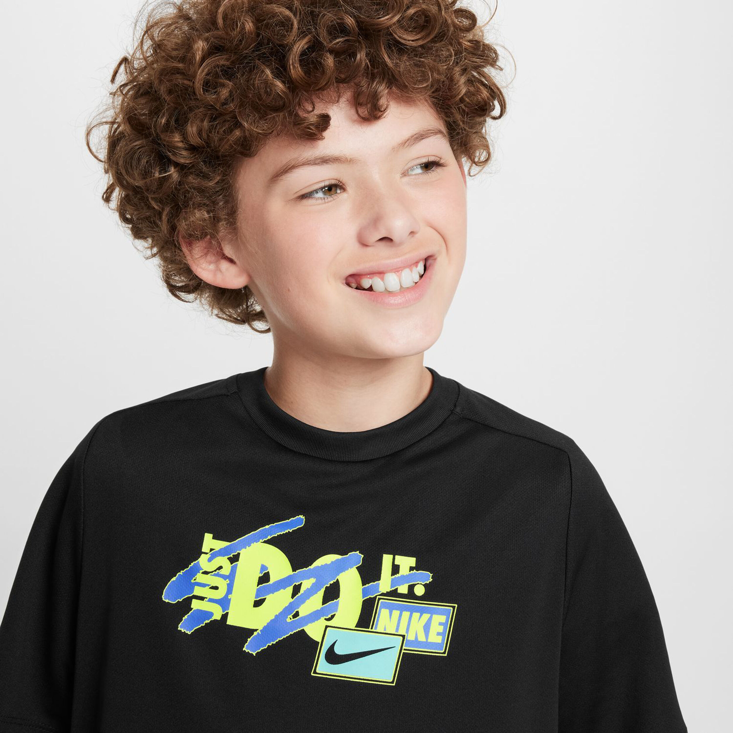 Nike Dri-Fit Multi GX T-shirt Garçons - Noir