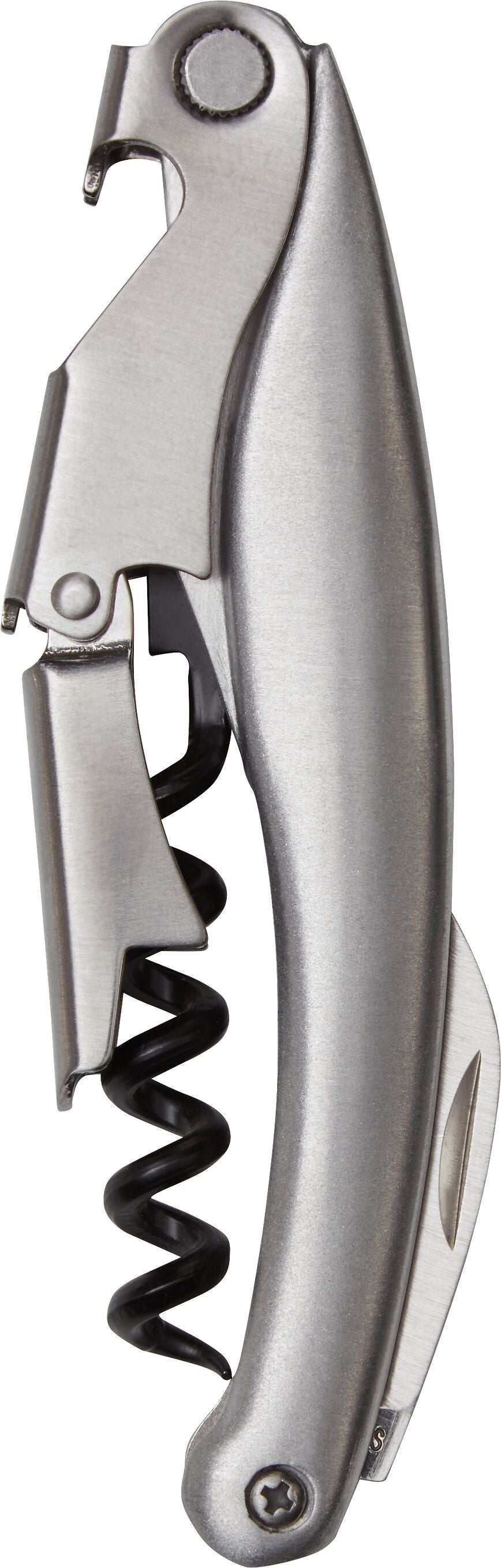 VIN BOUQUET Kellner-Korkenzieher - Silber