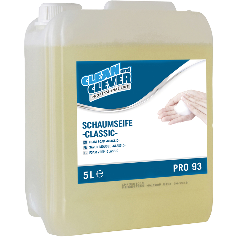 Clean and Clever Schaumseife Classic PRO 93, 5000 ml