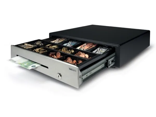 Safescan HD-4141S - Cash Drawer - sort, sølv