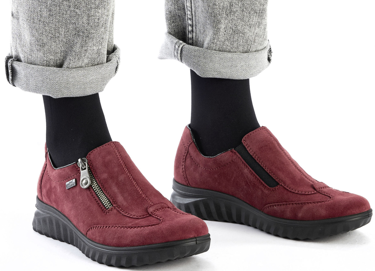 Rieker Slipper mit Klimamembrane ausgestattet