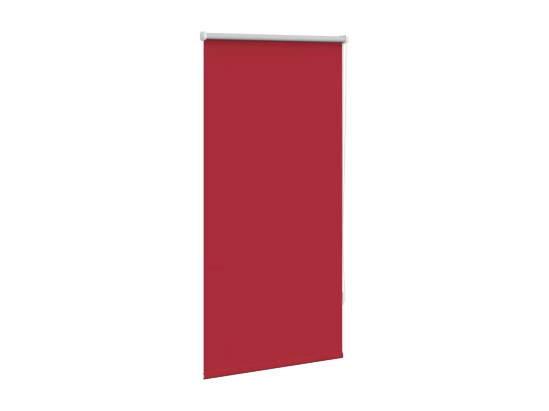 Store enrouleur occultant rouge 60 x 120 cm
