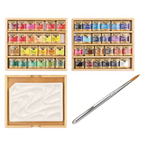 HOLBEIN Künstler-Aquarellfarbe, 48   1 Geschenkbox