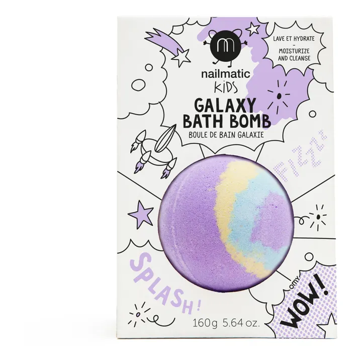 Nailmatic Kids Boule de bain Pulsar - 160 g | Violet