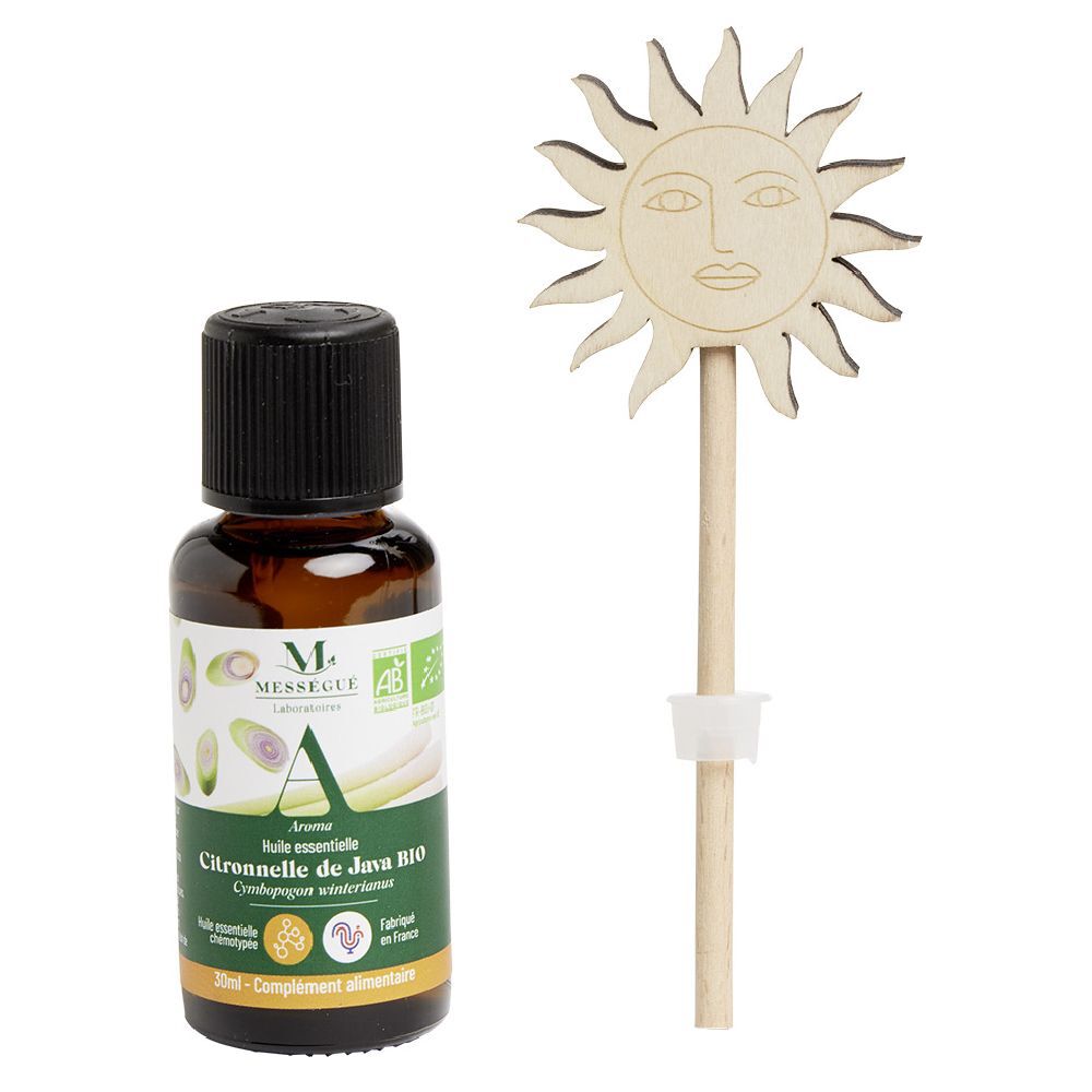 Diffuseur Duo Capilla et huile  essentielle de citronnelle