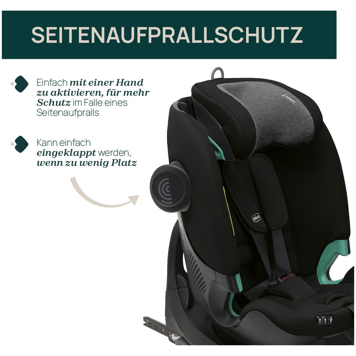 ChiccoChicco   FullSeat 360 i-Size mit Base black satin