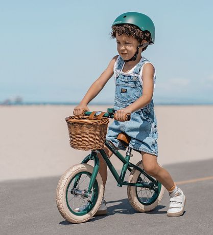 Banwood Fahrradhelm - Classic+ - Dunkelgrün