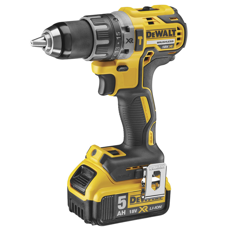 DeWALT DCD791P2-QW accu schroefboormachine 18V 2x 5,0Ah Li-ion