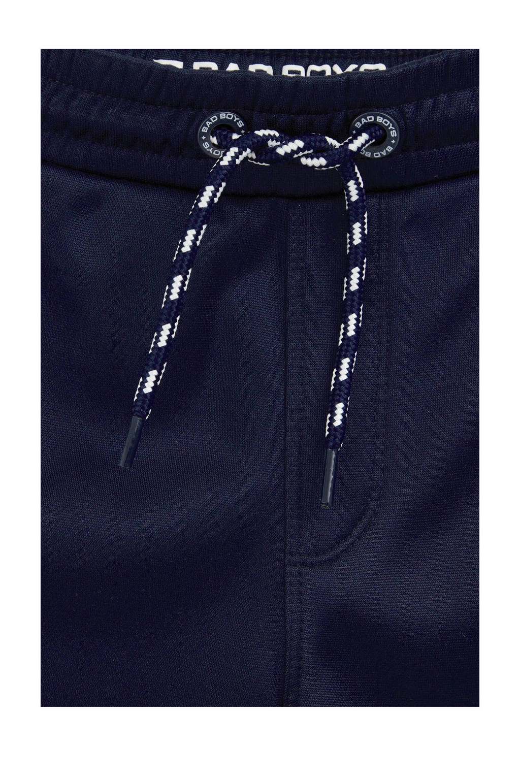 WE Fashion slim joggingbroek donkerblauw