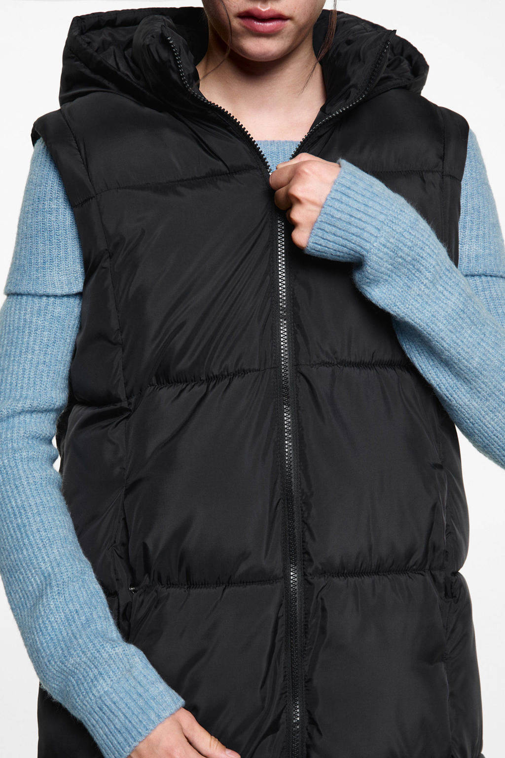 MANGO TEEN bodywarmer zwart
