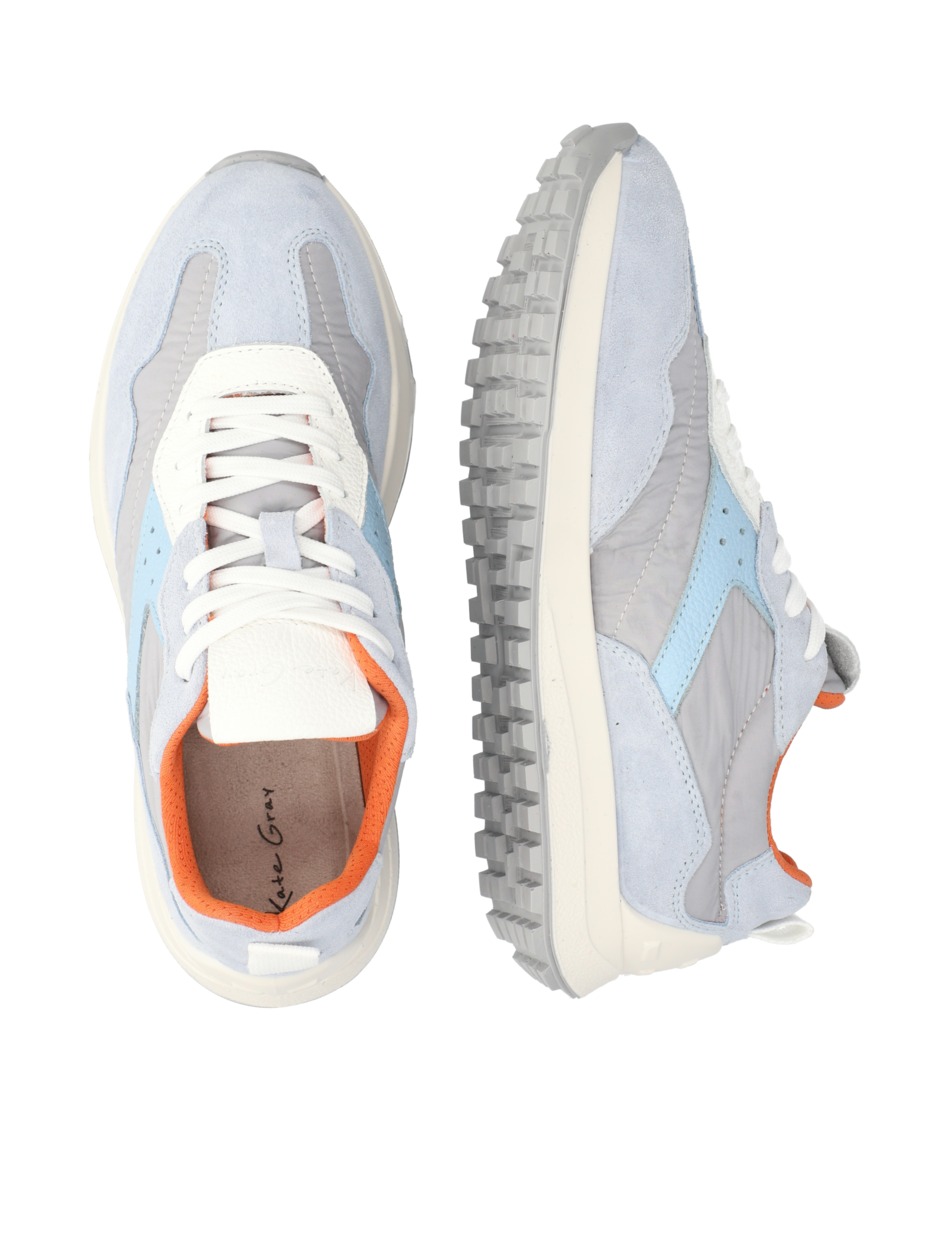 Lederkombination Sneaker
