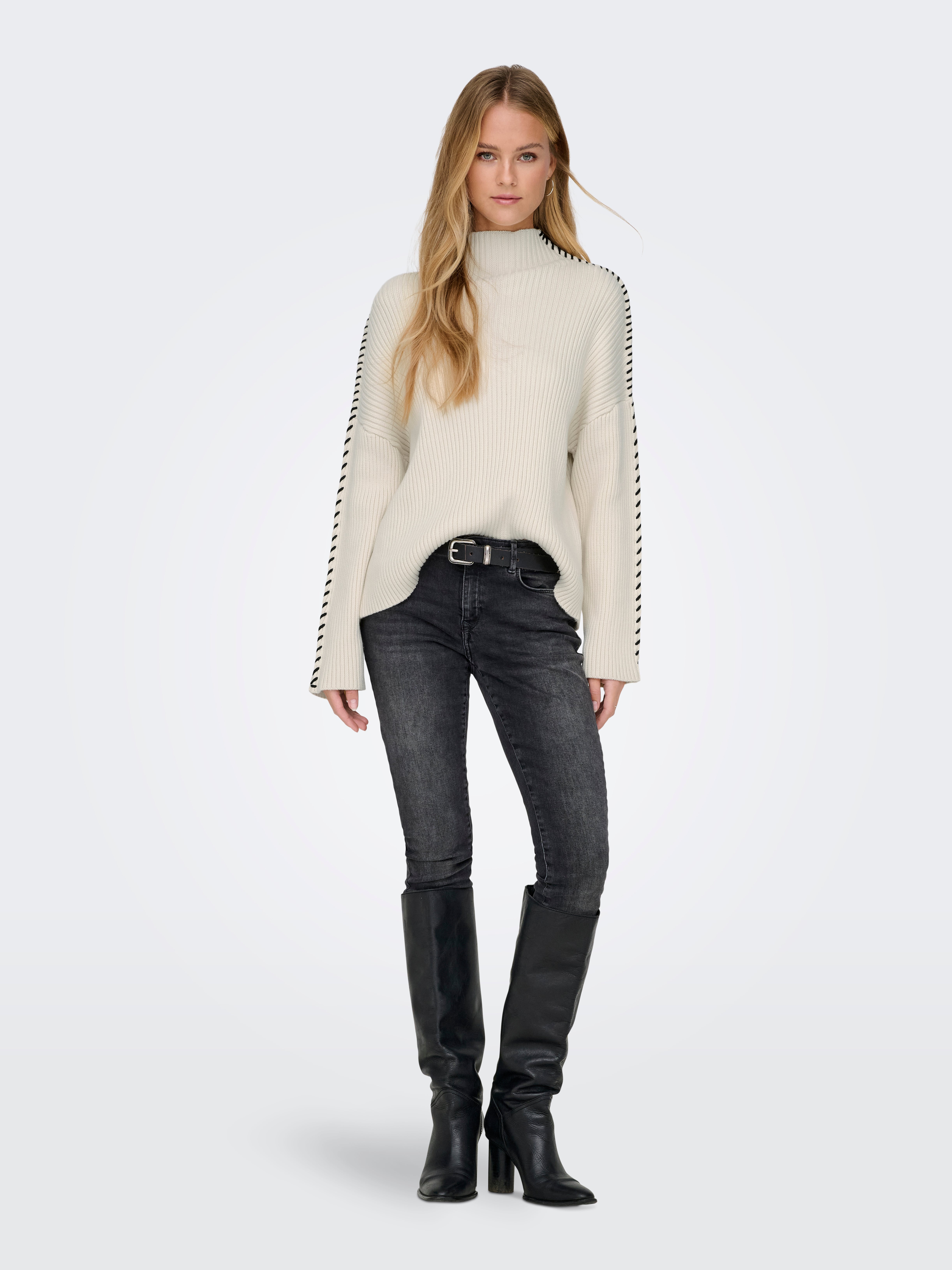 ONLQUEENIE Strickpullover Birch