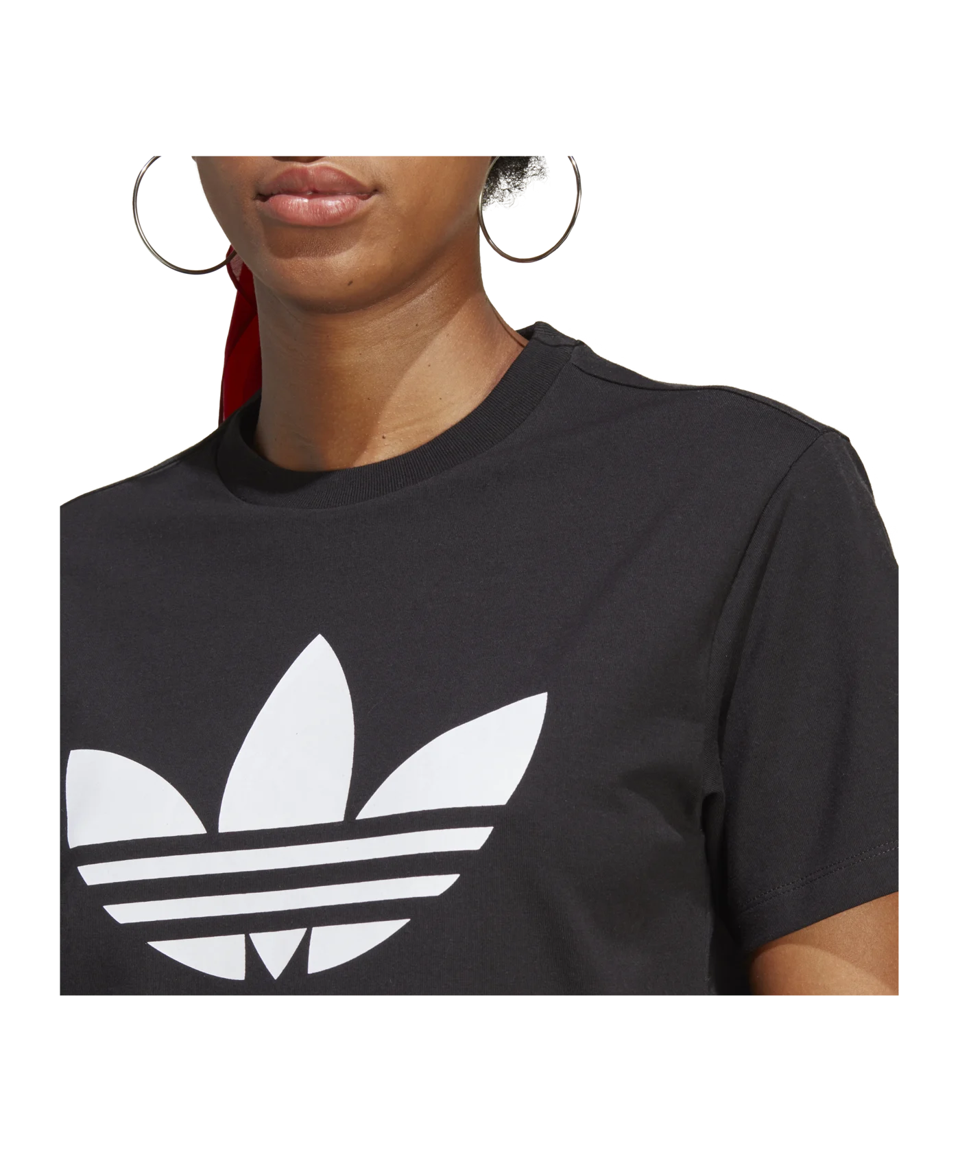 adidas Originals Trefoil T-Shirt Damen Schwarz