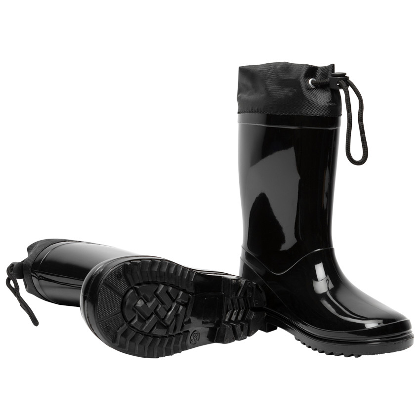 Bottes de pluie noires print logo Harry Potter pour enfant garçon