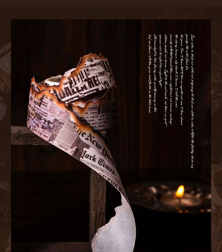 Milena - Burnt Print Masking Tape (diverse ontwerpen)