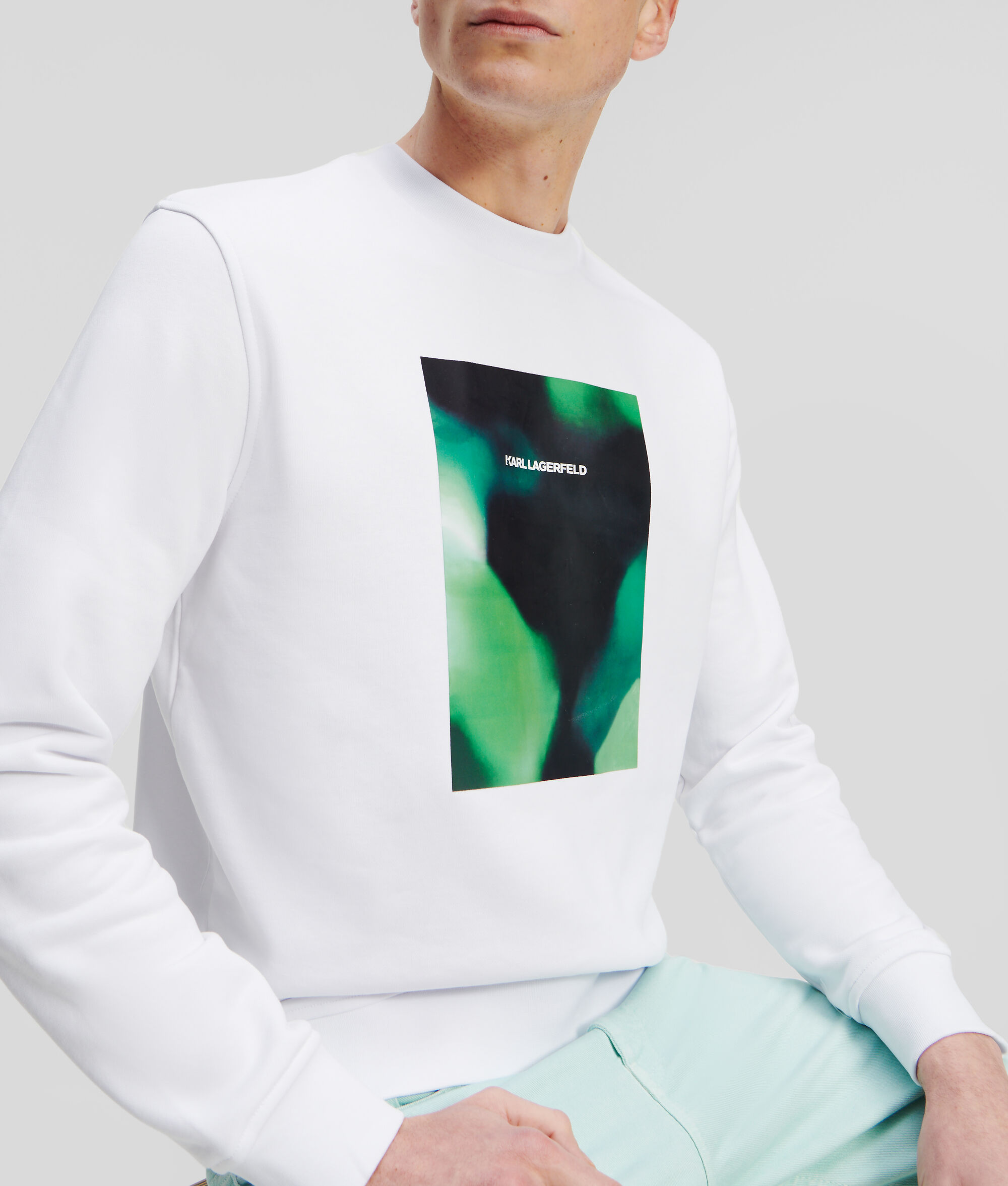 Sweat-shirt à col rond
