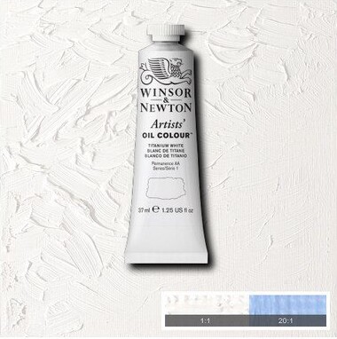Winsor & Newton - Oliemaling - Artists - Titanium White 37 ML