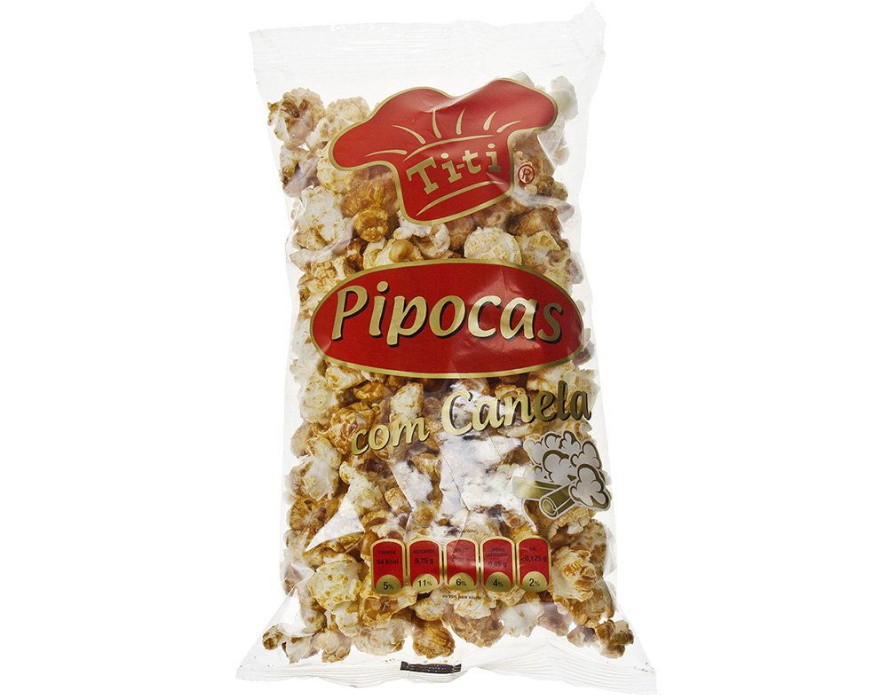 PIPOCAS TITI DOCES COM CANELA 65G