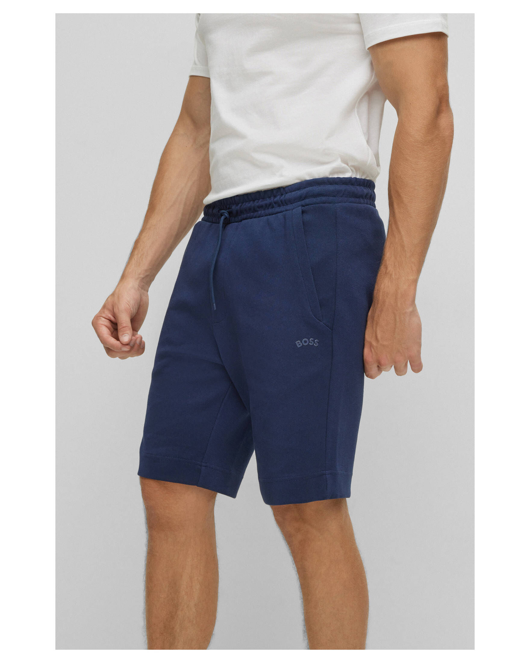 BOSS| Herren Sweatshorts HEADLO CURVED