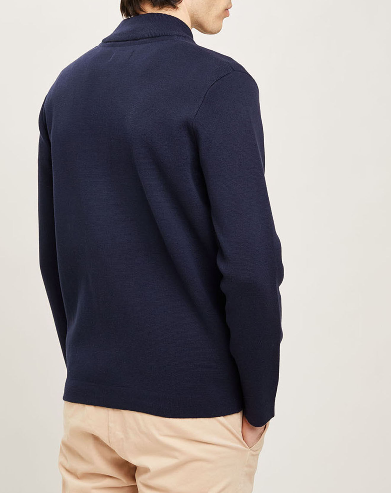 Harris Wilson Bombers en maille Gaelos marine
