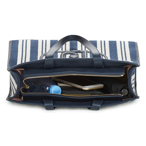 Liu Jo - L TOTE - Beige / Marine