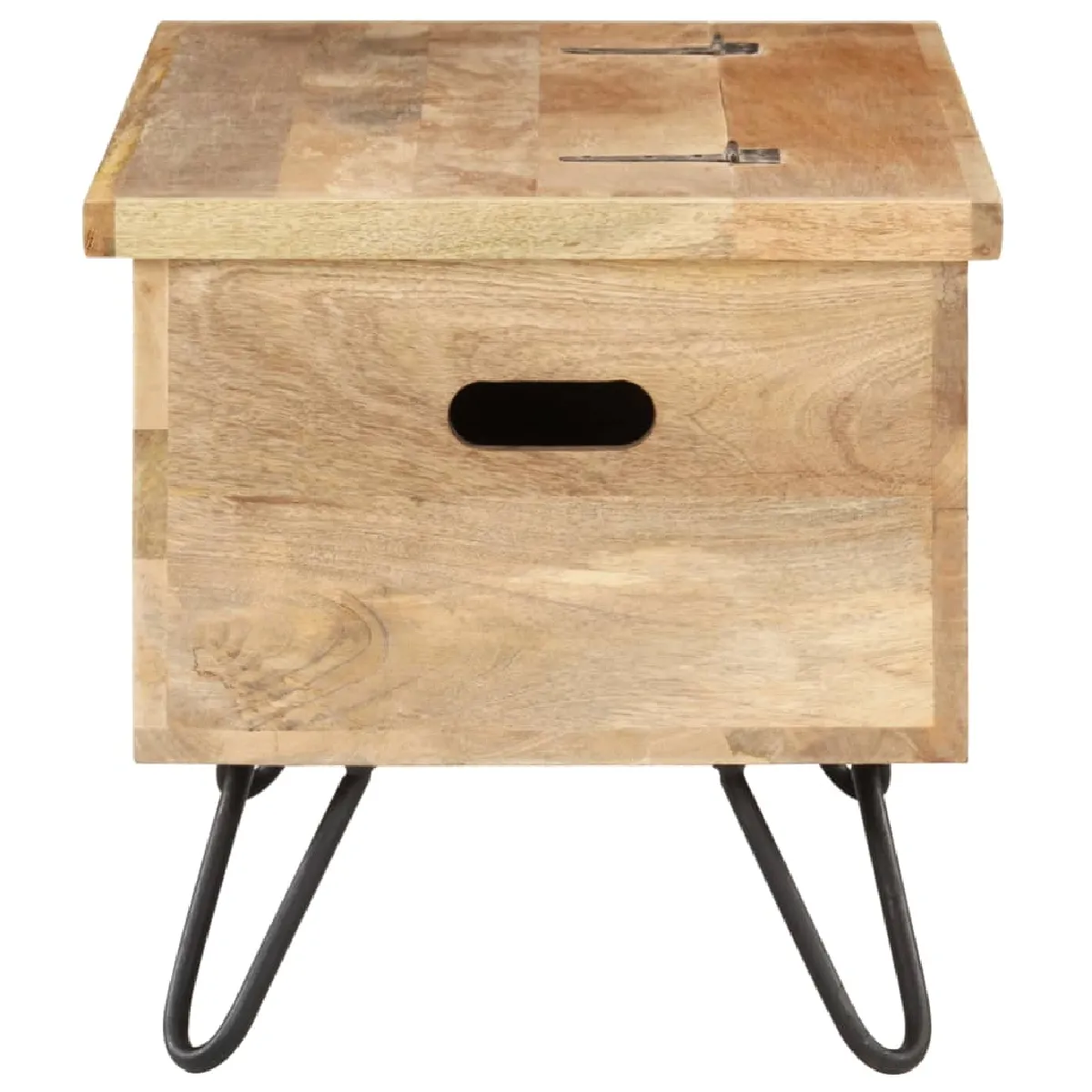 vidaXL Coffre Bois de manguier - 90x40x45 cm