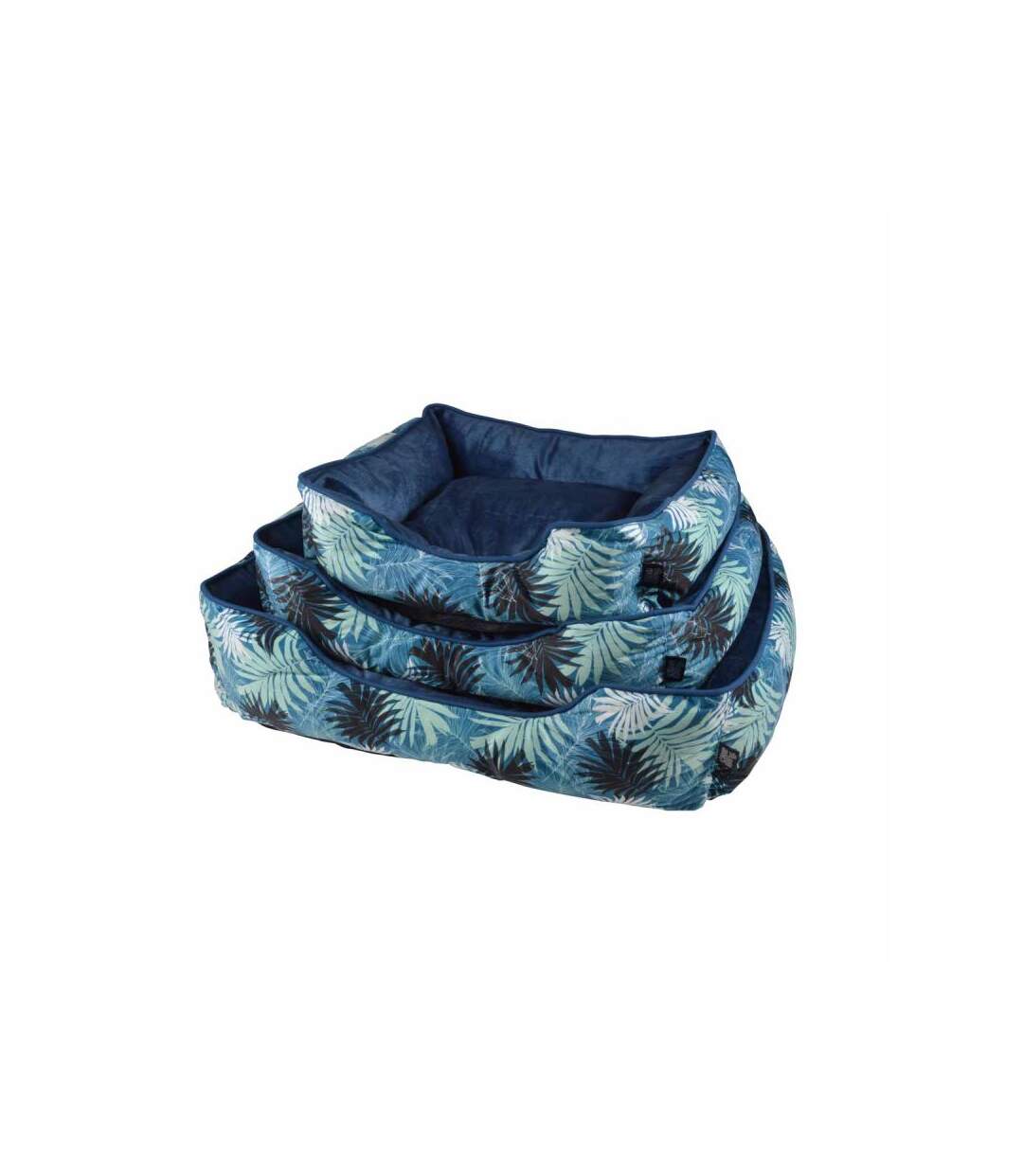 Paris Prix - Lot De 3 Paniers Pour Chien & Chat eden 73cm Bleu