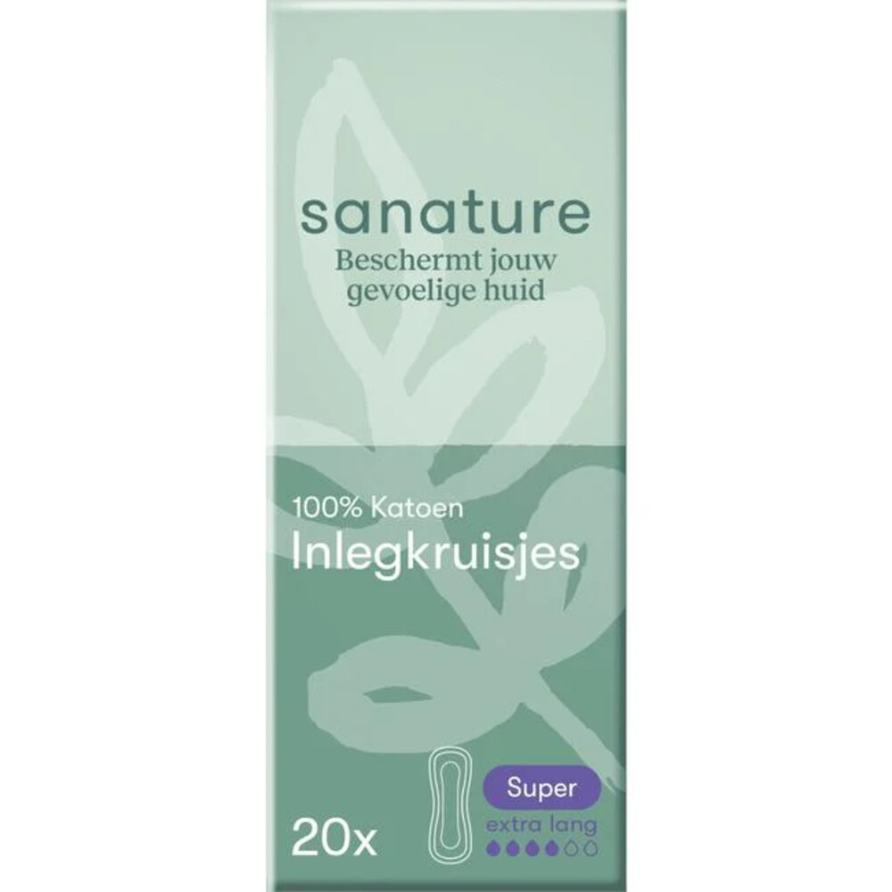 Sanature Inlegkruisjes Super Extra Long20 stuks