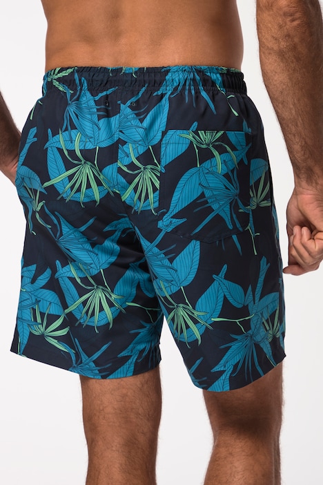 JAY-PI Badeshorts, Beachwear, Elastikbund, floraler Print, bis 8 XL