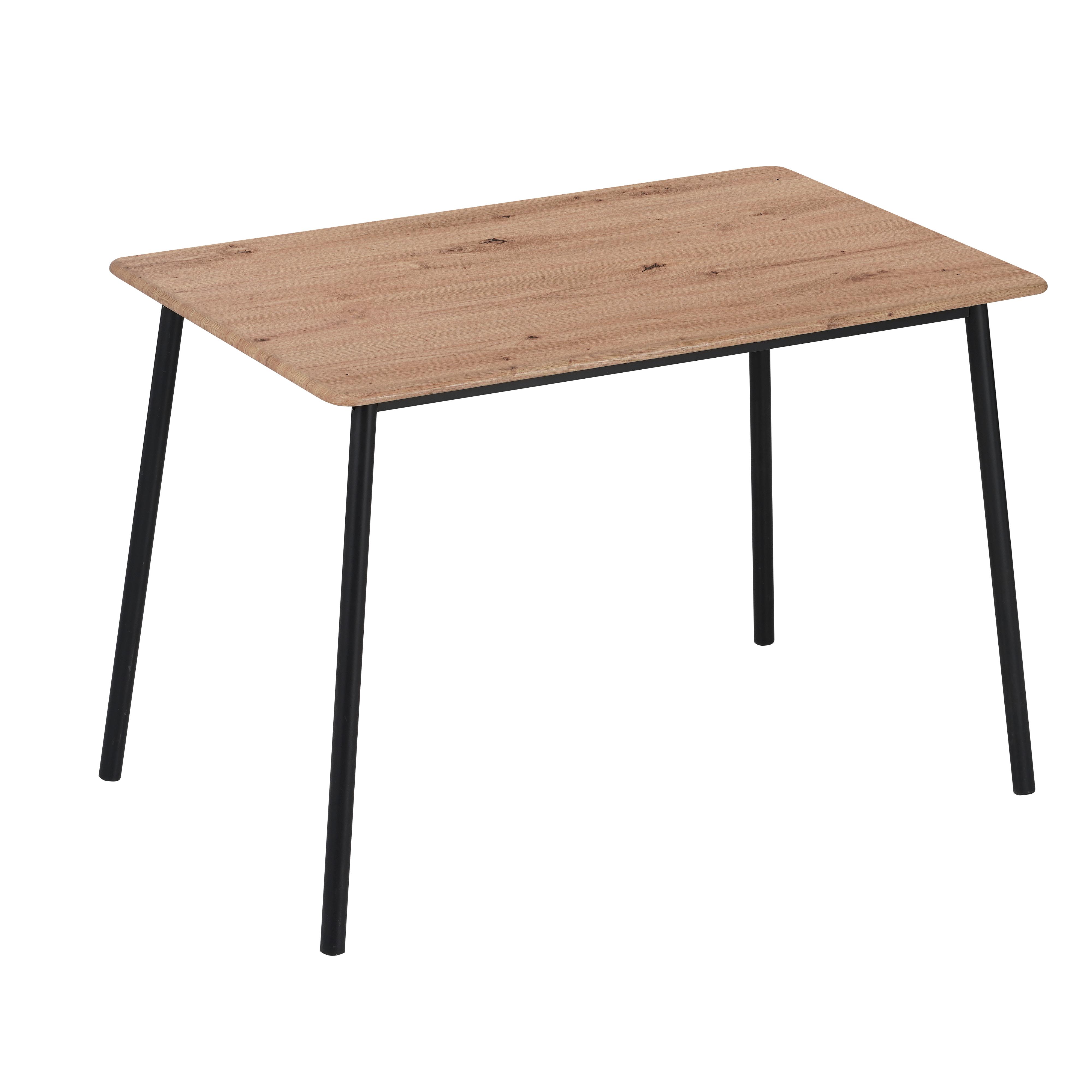 TABLE REPAS 110X70X76.5CM AVEC CHAISES