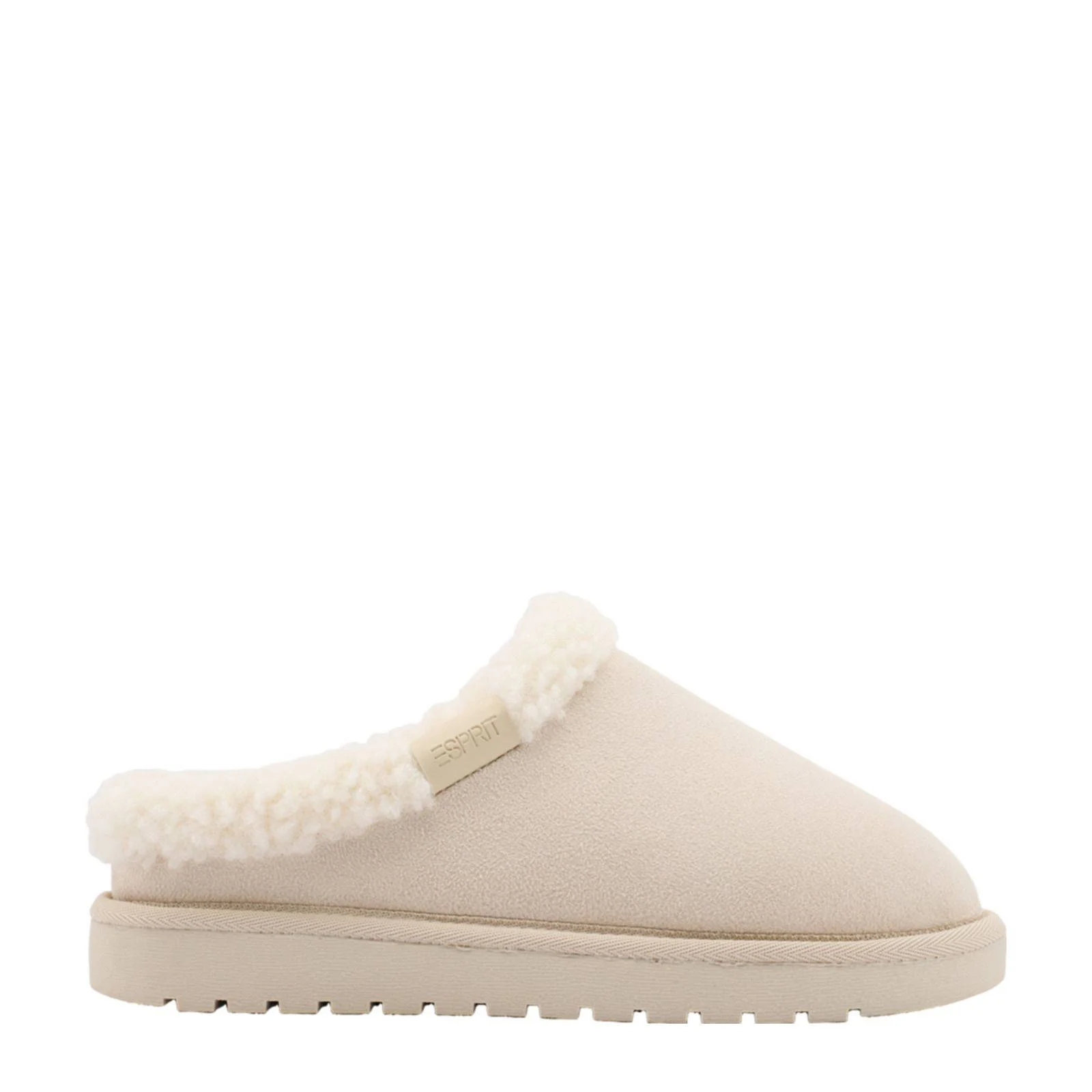 ESPRIT pantoffels beige