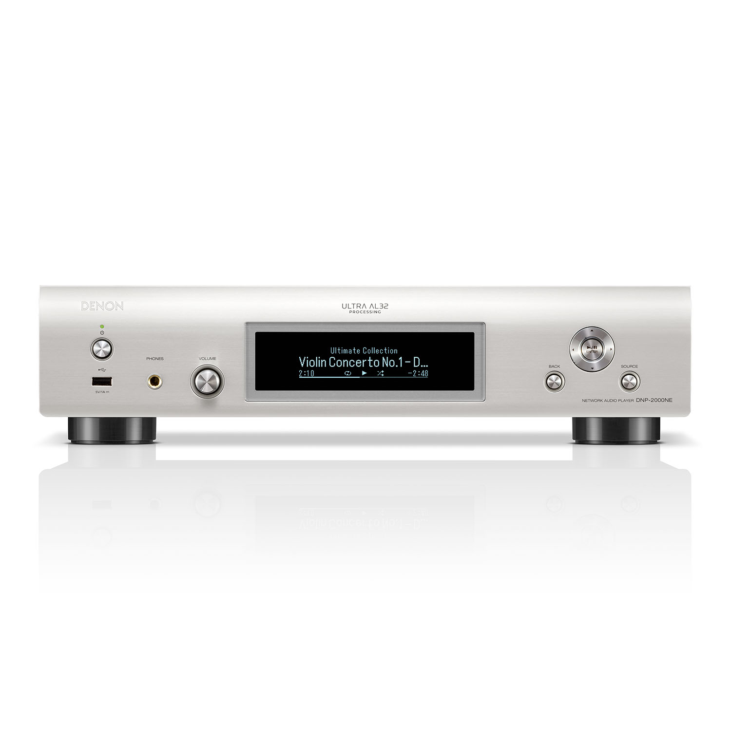 Denon DNP-2000NE – HEOS en digitale voorversterker in één apparaat Premium Silver