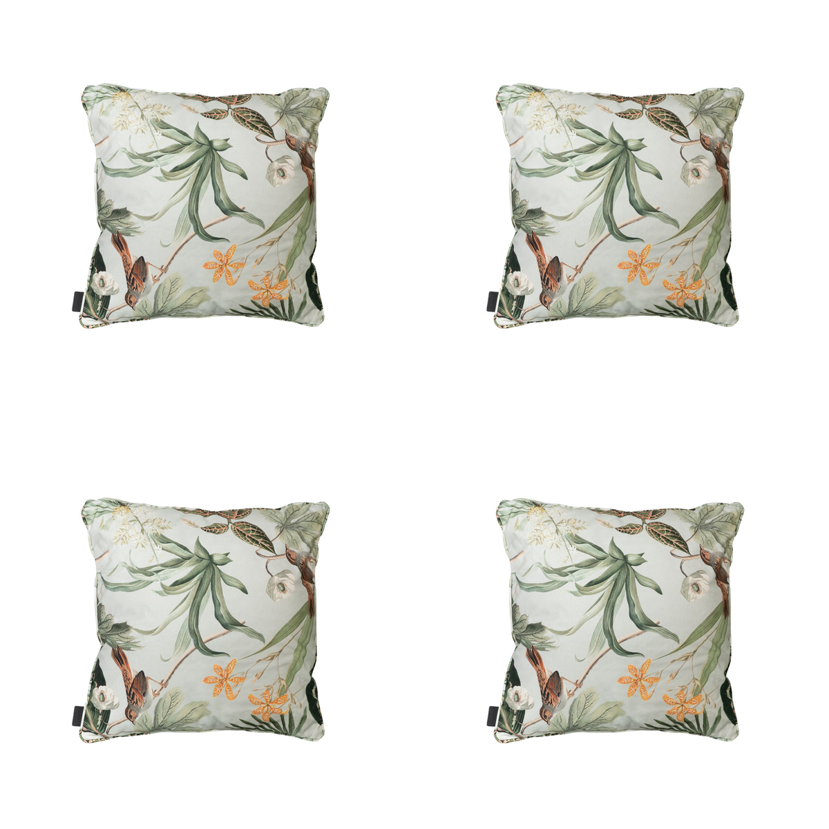 Madison Grasse green Sierkussen - Set van 4