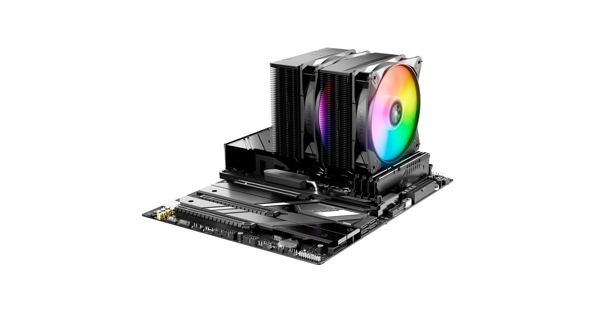 be quiet!Pure Rock Pro 3 LX Black RGB CPU-koeler  (Zwart)