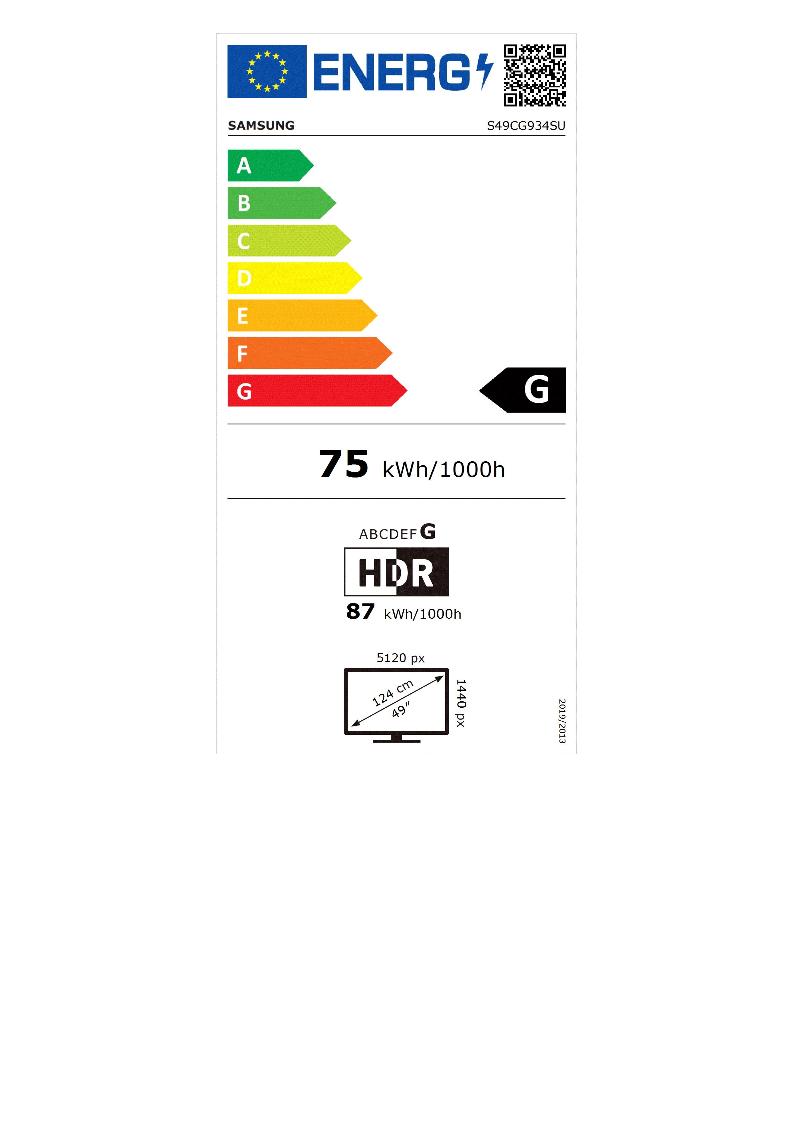Samsung Odyssey OLED G9 G93SC | 49