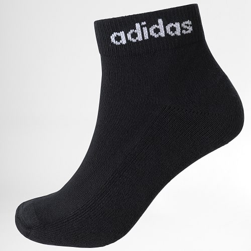 Lot De 3 Paires De Chaussettes IC1304 Noir Blanc Gris Chiné