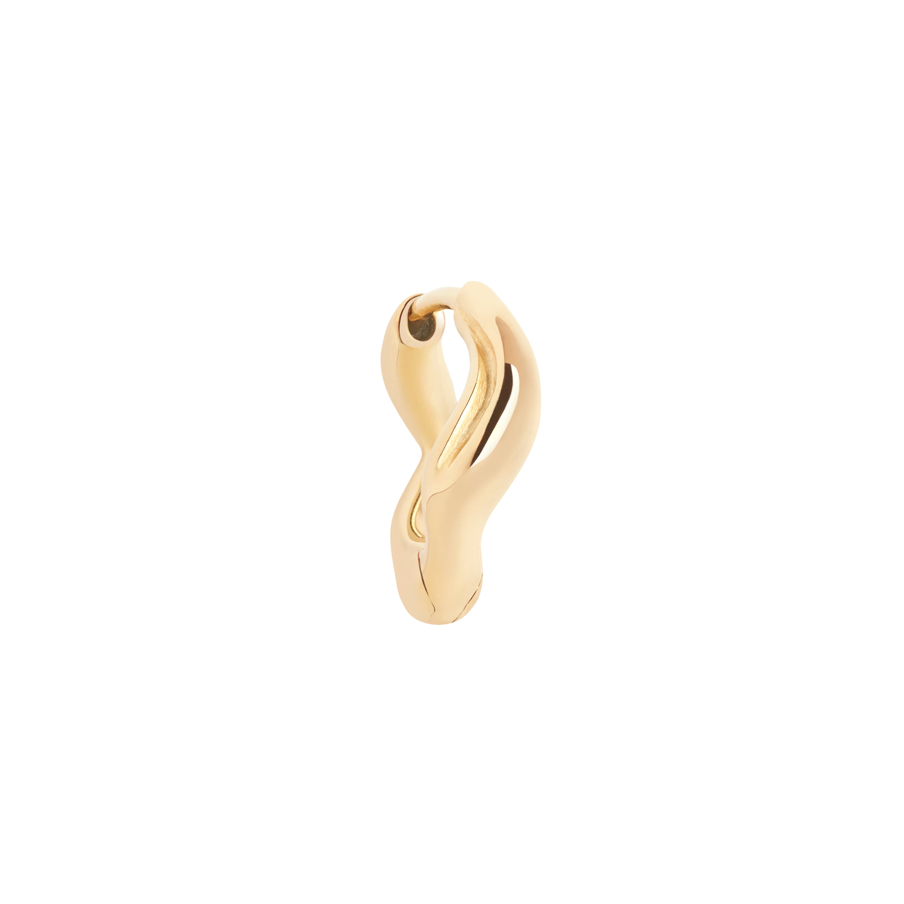 Maria Black  Anil 8 Huggie ørering - forgyldt