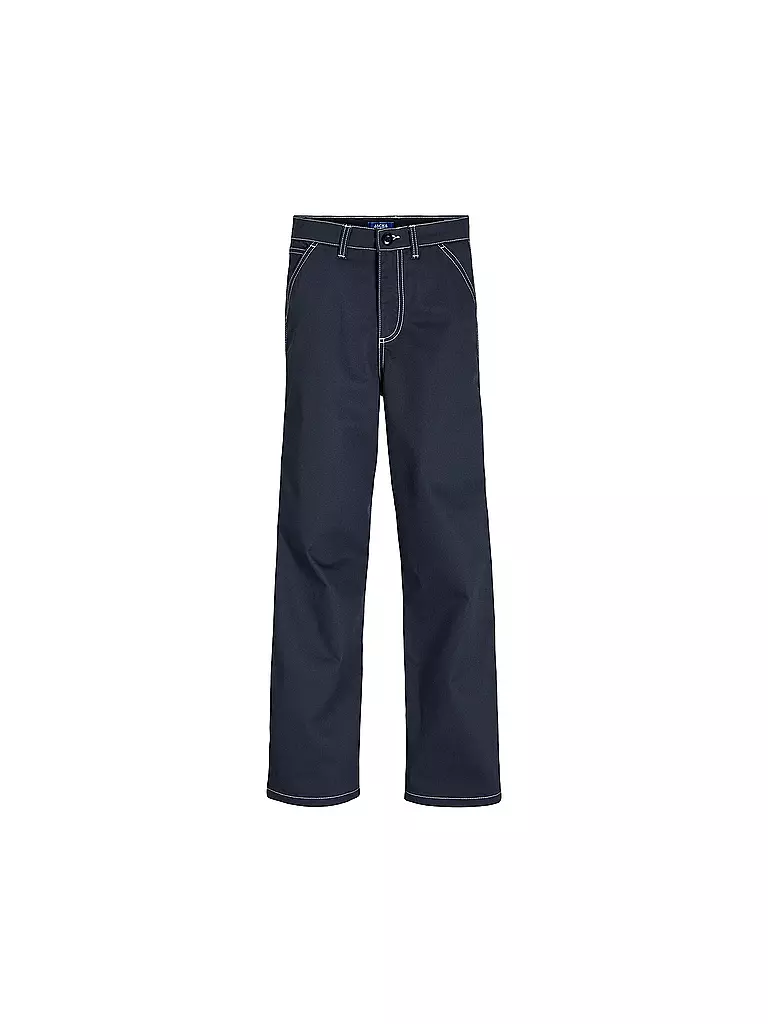 JACK & JONES Jungen Hose JPSTALEX JJCONTRAST dunkelblau