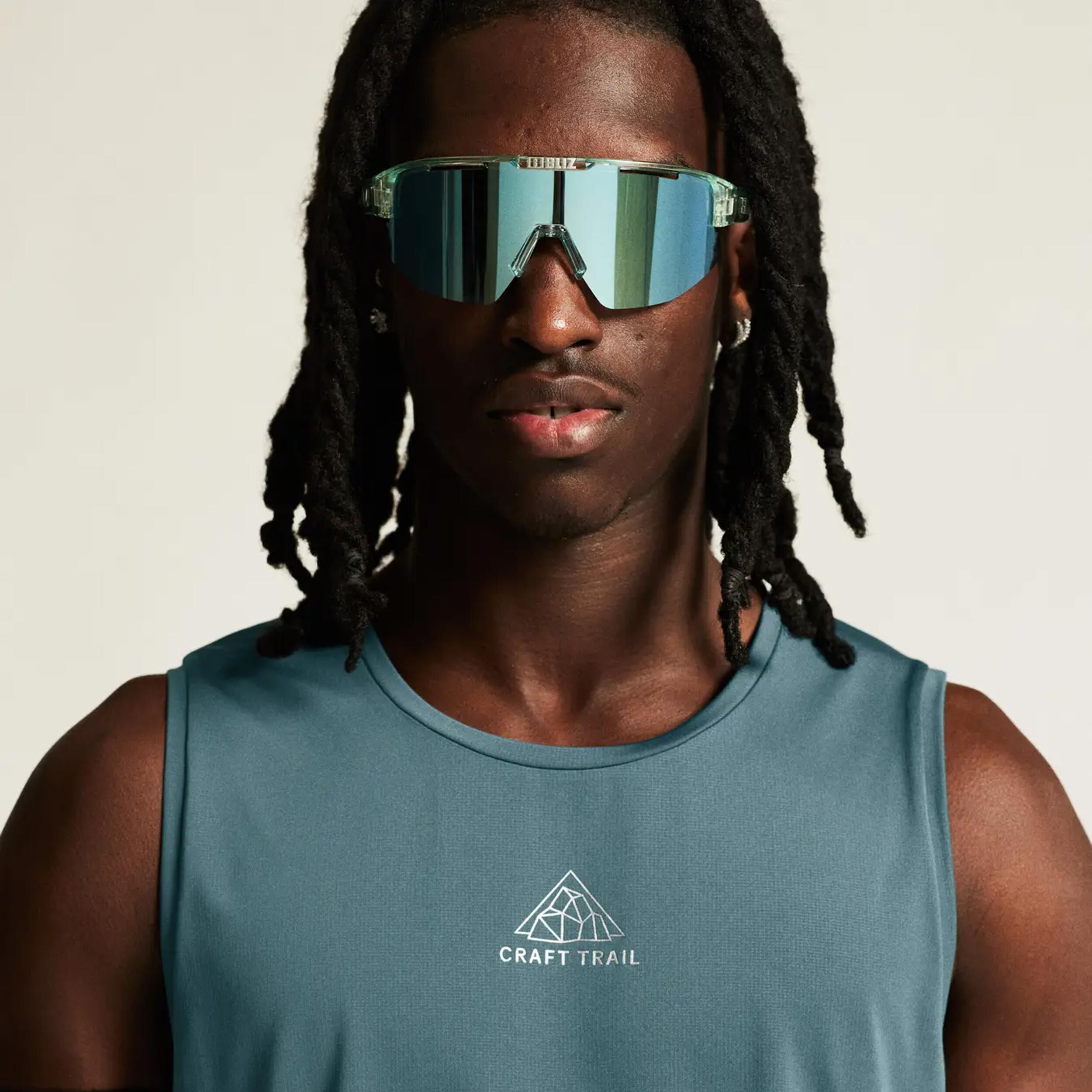 Craft Pro Trail Singlet 2 Débardeur Tank Top Hommes - Bleu