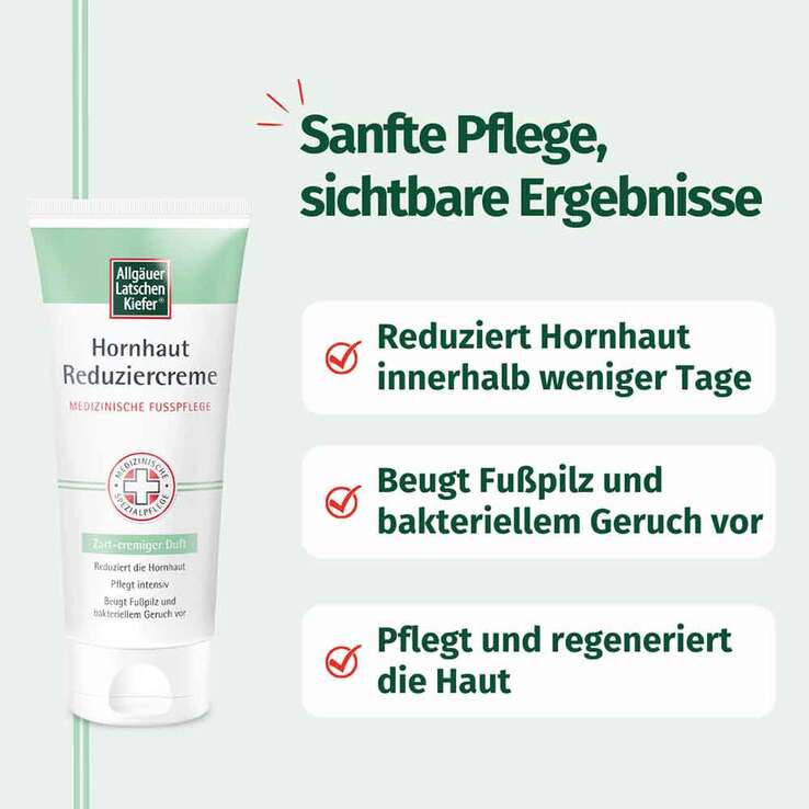 Allgäuer Latschenkiefer Hornhaut Reduziercreme, 100 ml