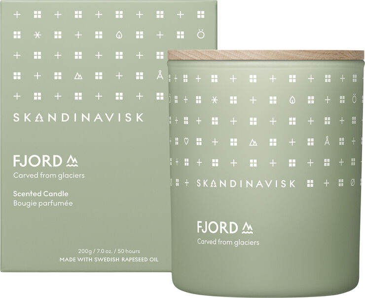 Skandinavisk FJORD Scented Candle w Lid 200g