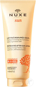 Nuxe Sun Lait Fraîcheur Après-Soleil Visage Et Corps Tube 200ml