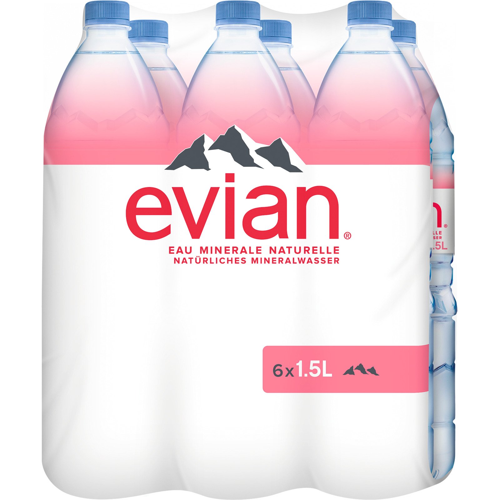 Evian Nature 6 x 150 cl Pet