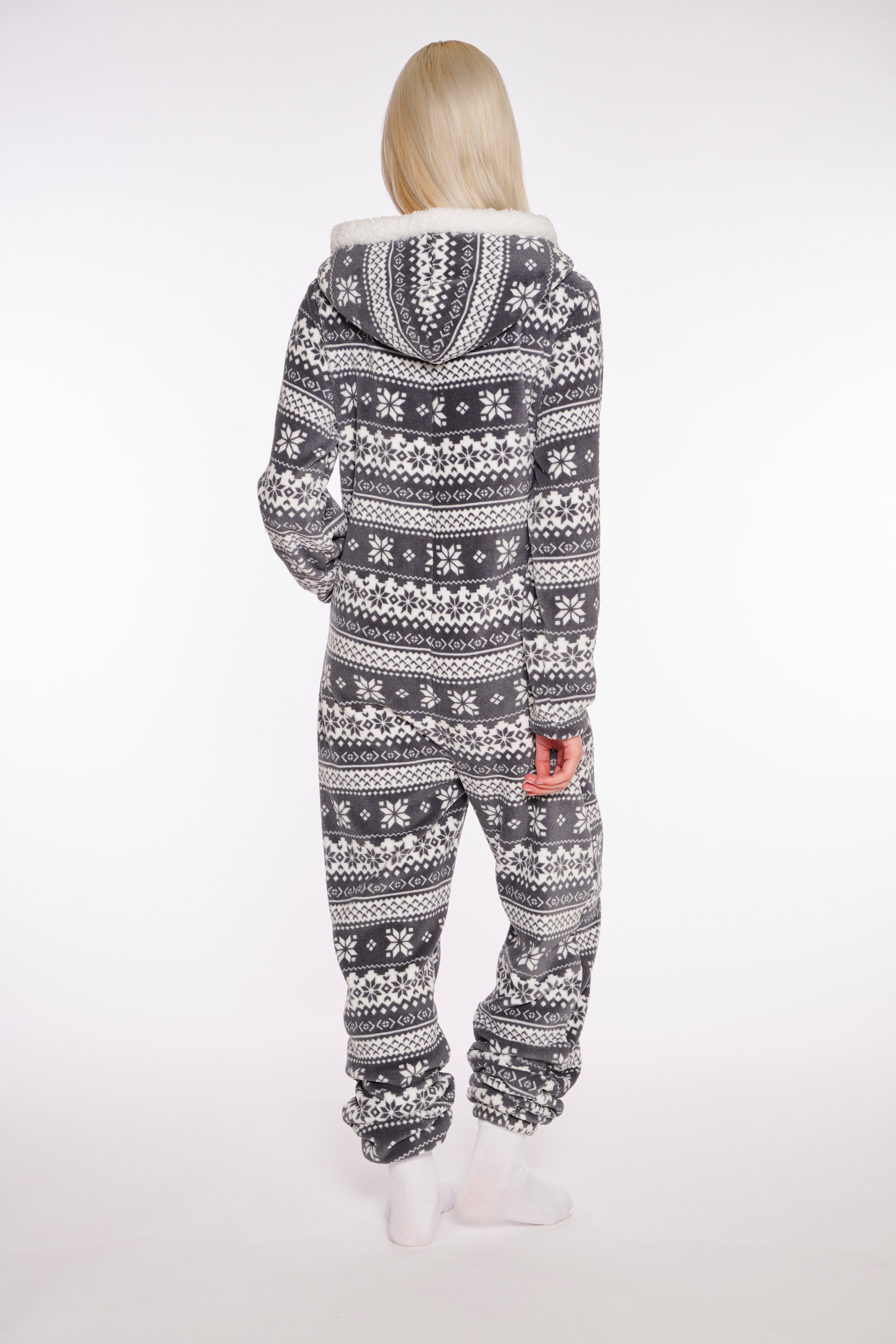 HaILY’S Fleeceoverall »LG P RP Me44lly«, perfekt für die Winter und Weihnachtszeit