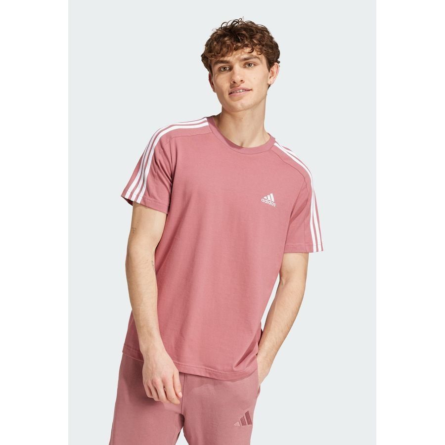 Adidas T-shirt à 3 bandes en jersey Essentials
