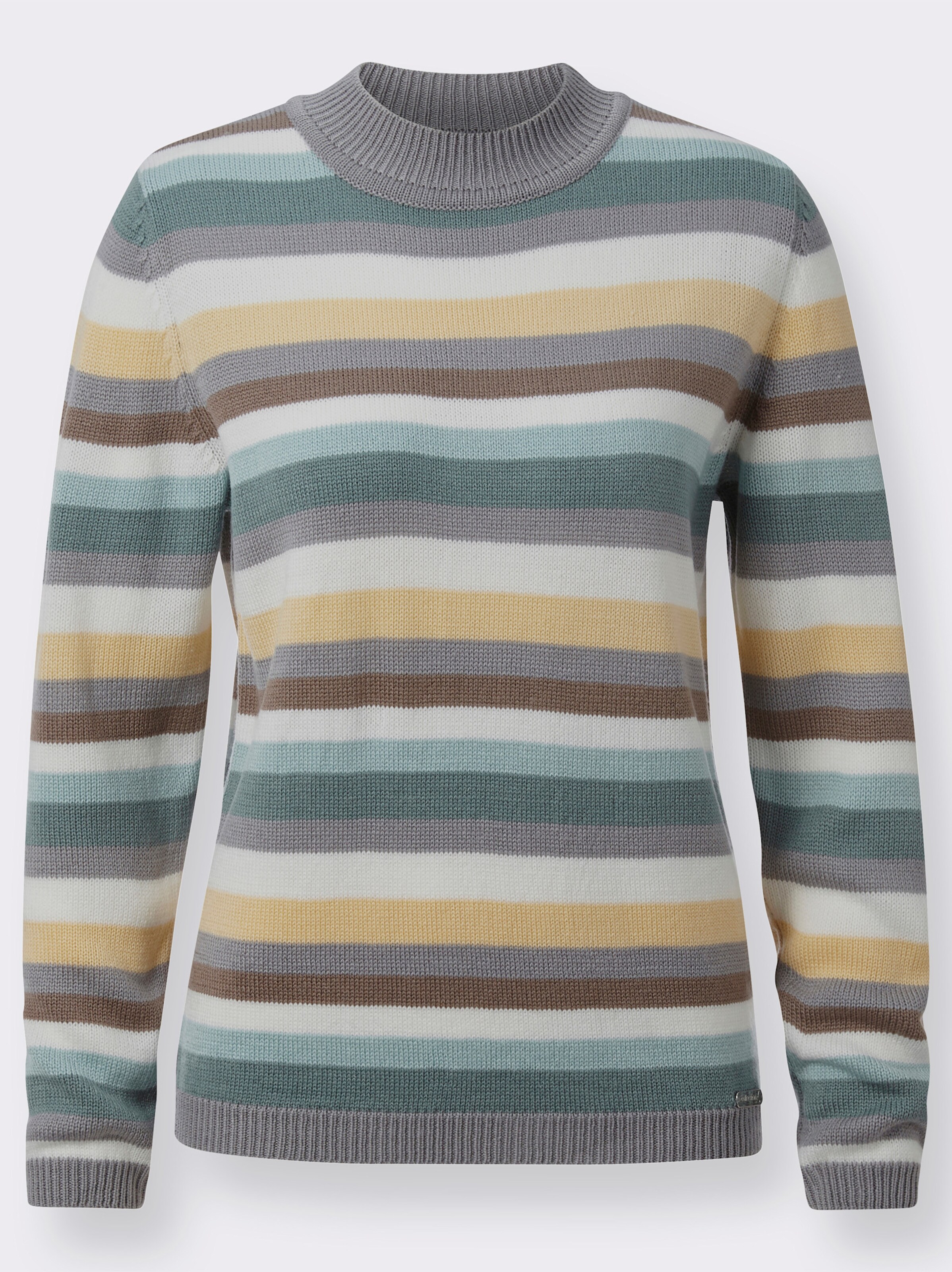 Stehkragenpullover
