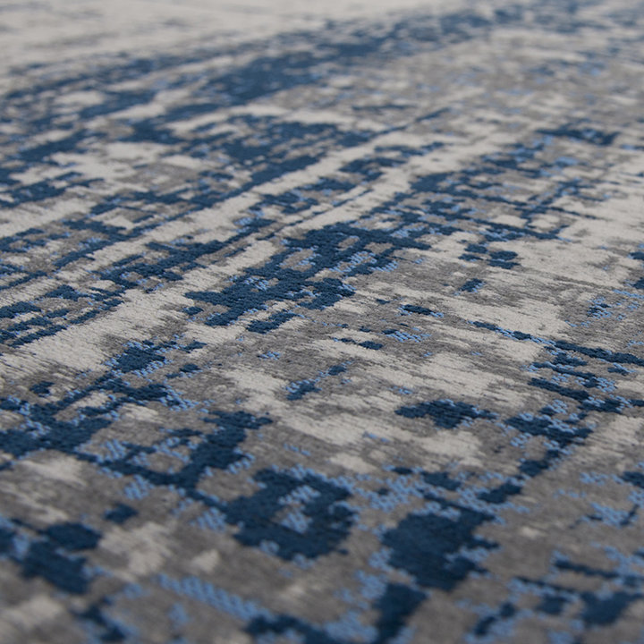 Vintage vloerkleed - Mad Men Bronx Azurite 8421