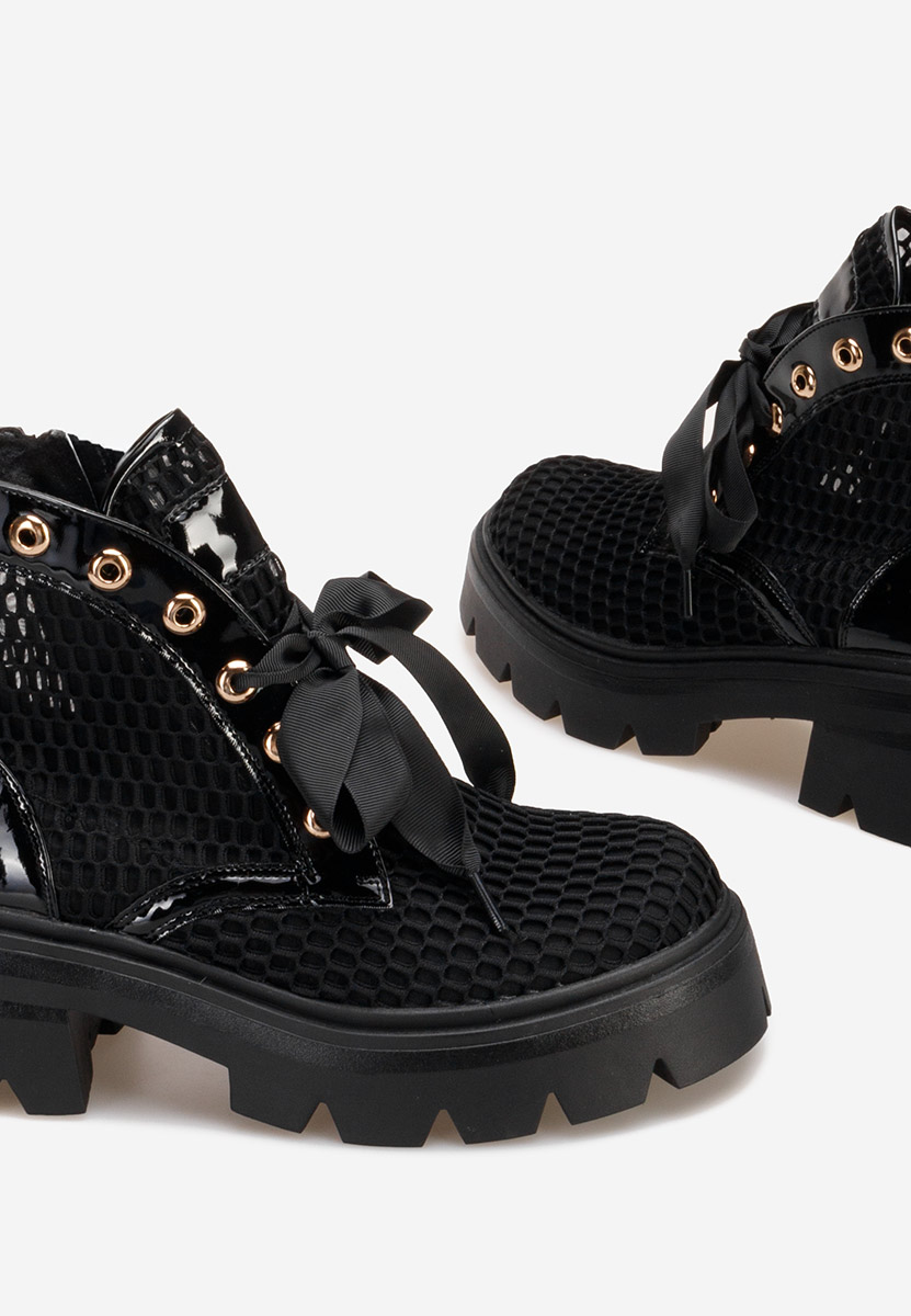 Boots femme noires Marcania V3