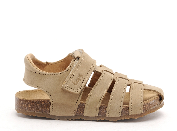 Bopy mules et sabots enfant etel beige
