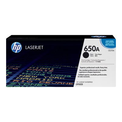 HP 650A - noir - cartouche laser d'origine